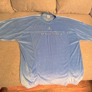 Jordan old school velour short sleeve shirt